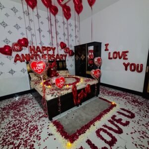 anniversay flower decor